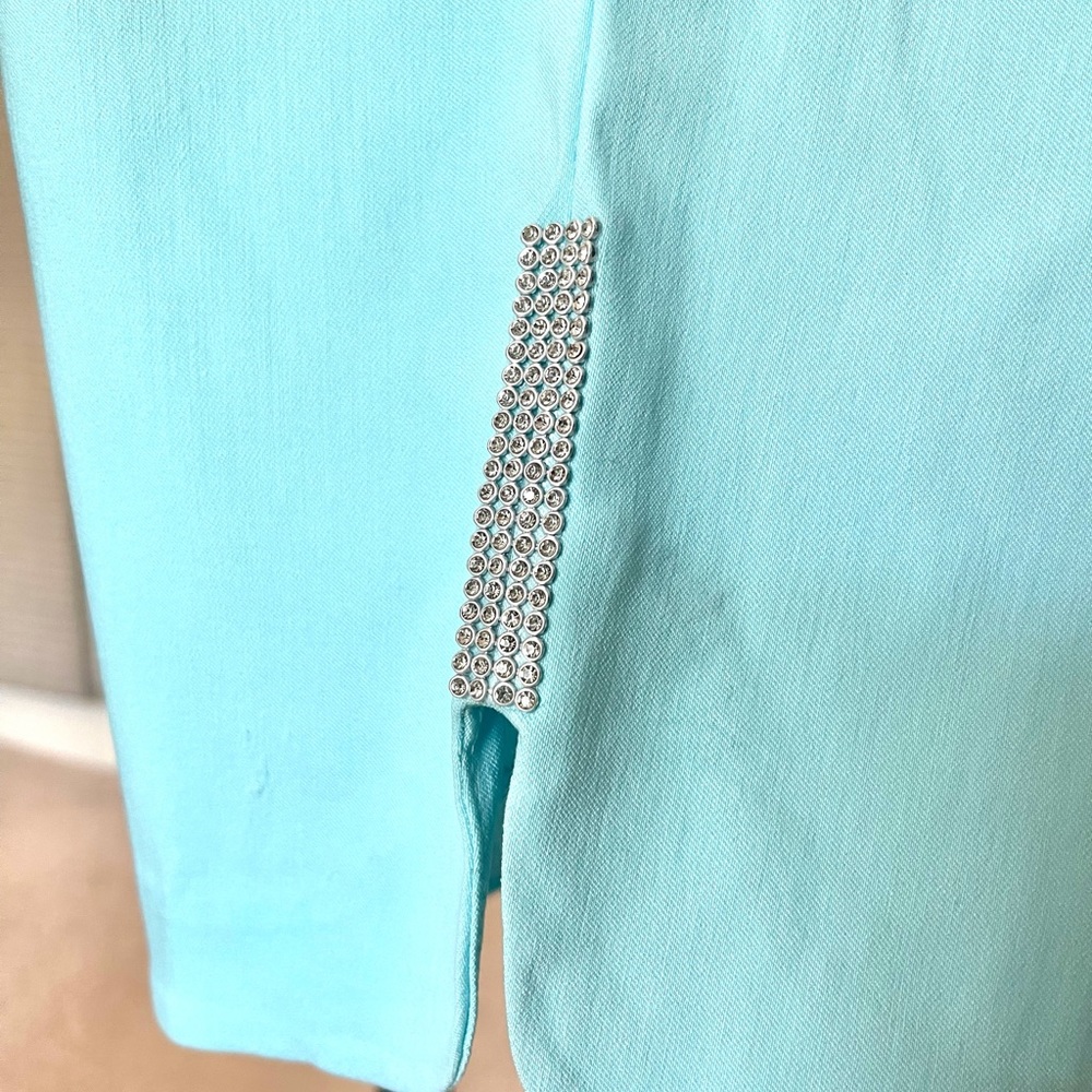 Aqua Capri pants from JM collection at Macy’s XXL